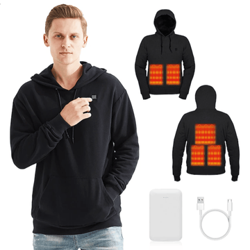 Ideales Geschenk - USB-beheizte Kapuzenpullover